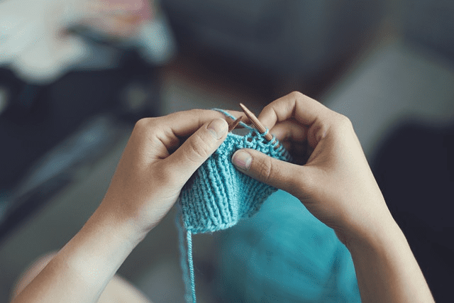 knit, art lessons, little effort, mental health