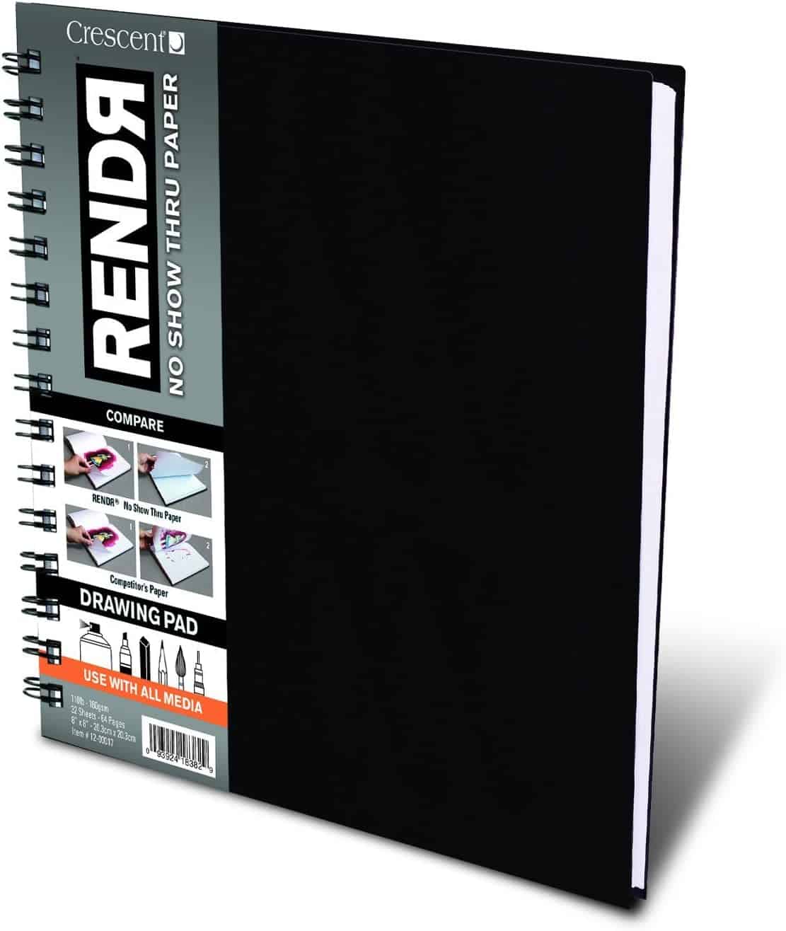 Crescent Creative Products RENDR Wire-Bound Sketchbook