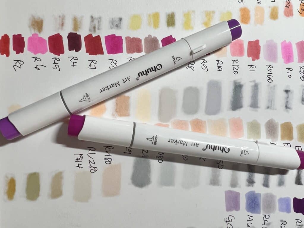 Layering Technique, how to blend alcohol markers, alcohol markers