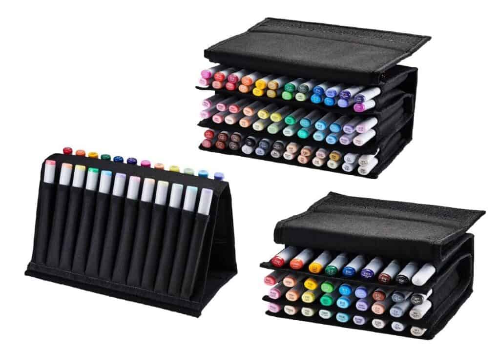 copic marker wallet storage, price, copic, stand