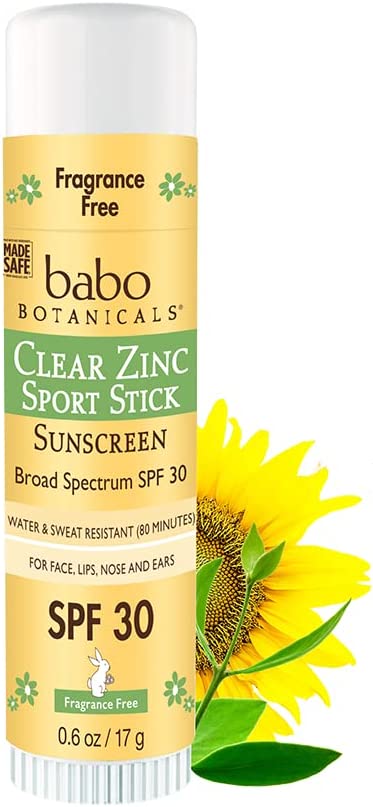 Baby botanicals, face sunscreen, water resistant