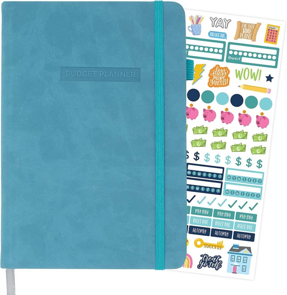 bloom daily planners financial planner, budget planner, budget planner book